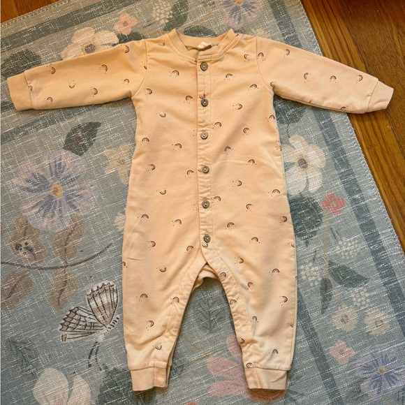 Quincy Mae Fleece Jumpsuit in Rainbow - Picture 5 of 8